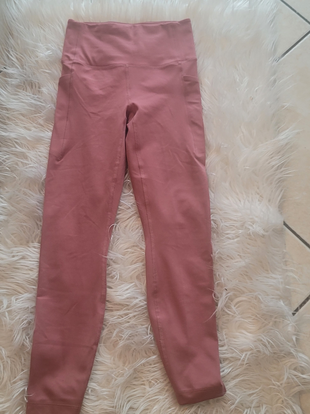 all in motion Rose Mauve High-Rise Kids Leggings